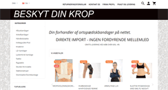 Desktop Screenshot of beskytdinkrop.dk